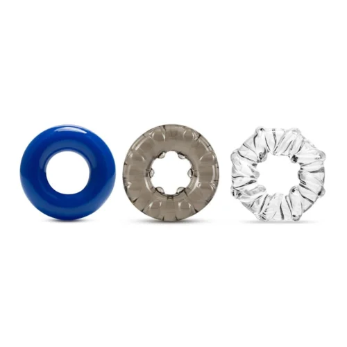 Stay Hard Triple Stretch 3-pack Cockrings