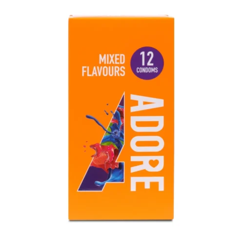 Adore Flavours Condoms 12-pack