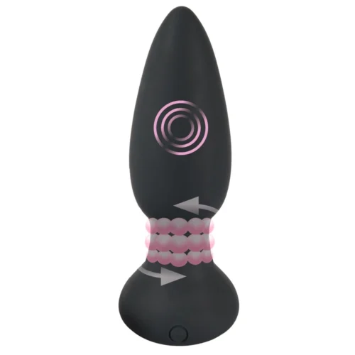 Remote Controlled Rotating & Vibrating Plug