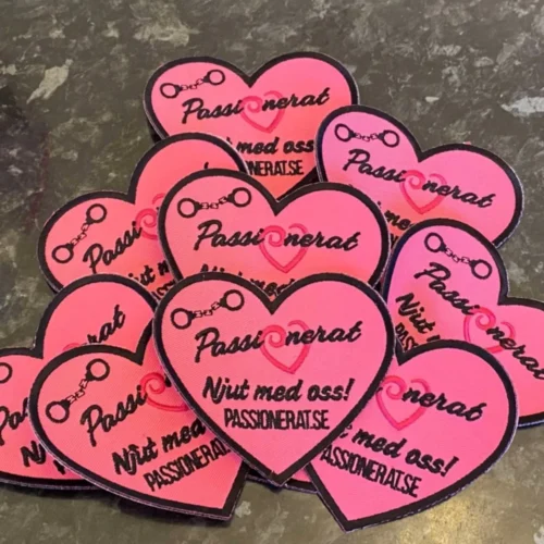 Tygmärke - Njut med oss