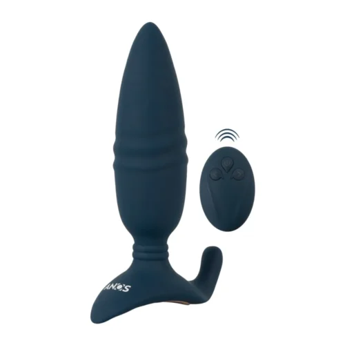 RC Thrusting Butt Plug with Vibration