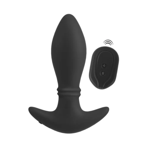 RC Moving Rings Butt Plug