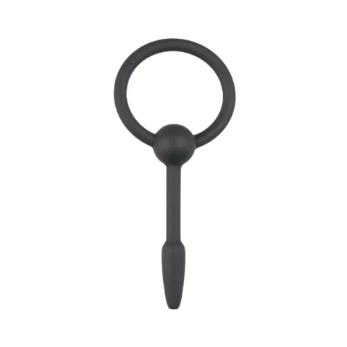 Small Silicone Penis Plug With Pull Ring