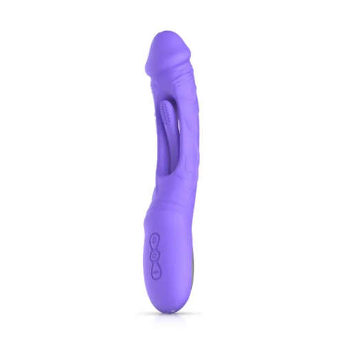 Good Vibes Only - Flax Vibrating Dildo