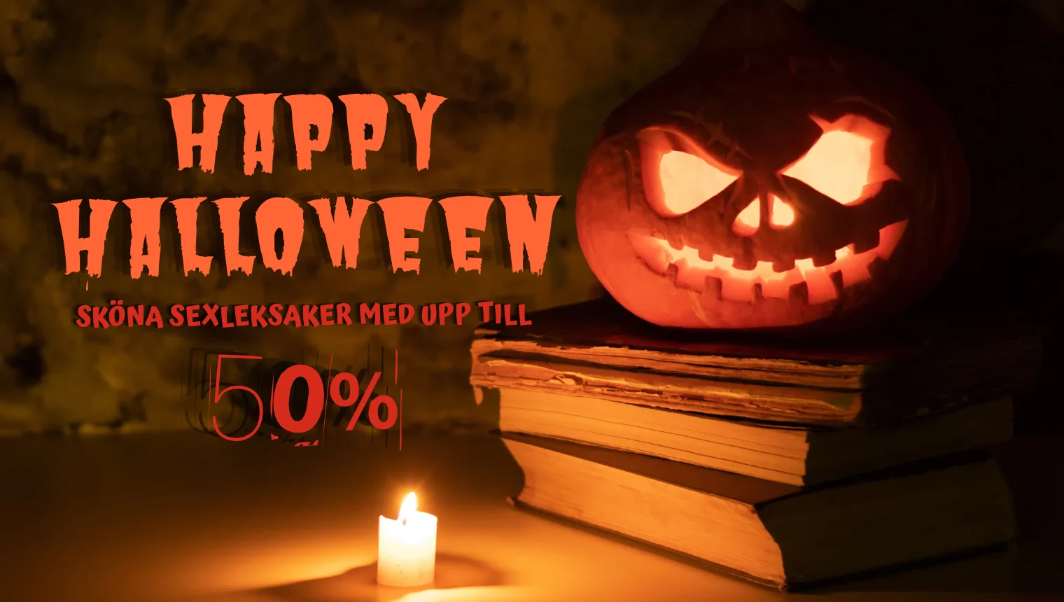 Happy Halloween fynda sköna sexleksaker upp till 50%
